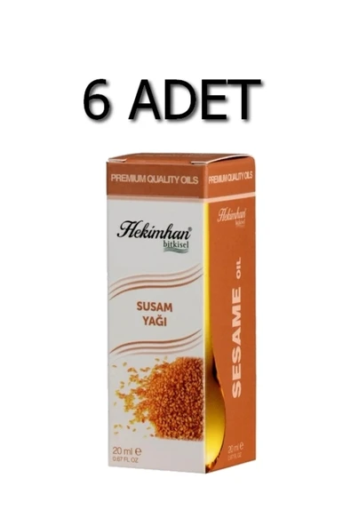 Susam Yağı 20 Ml 6 Adet ürün görseli 1