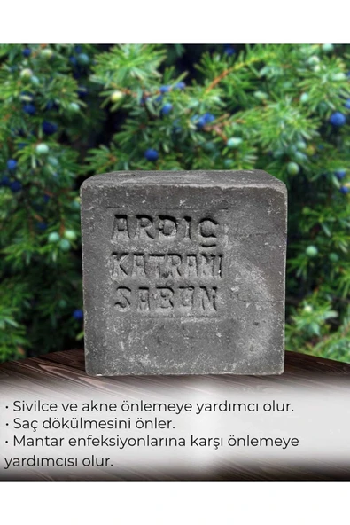 Ardıç Katranı Sabunu Doğal El Yapımı ürün görseli
