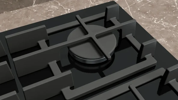 SİEMENS ER6A6PH40 iQ700 Gas hob 60 cm Tempered glass, Black - 9