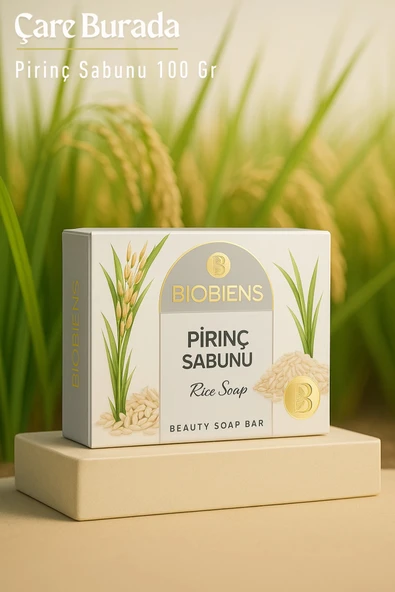 Biobiens - Pirinç Sabunu 100 Gr ürün görseli