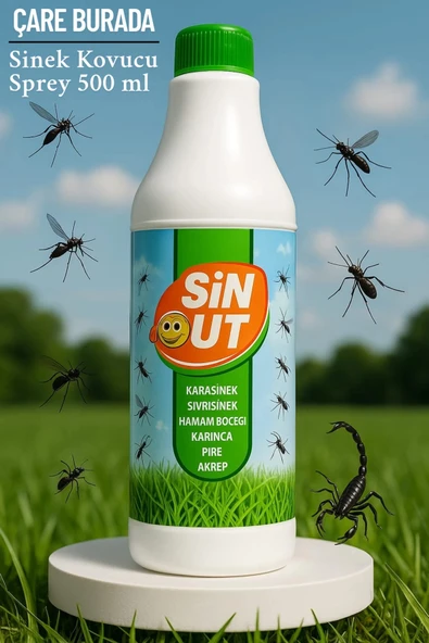 Sinout - Sinek Kovucu Sprey 500 Ml ürün görseli 1