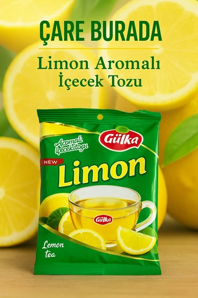Limon Aromalı İçecek Tozu 250 Gr ürün görseli 1