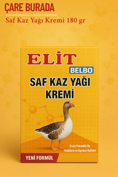 Elit Belbo - Saf Kaz Yağı Kremi 180 Ml ürün görseli