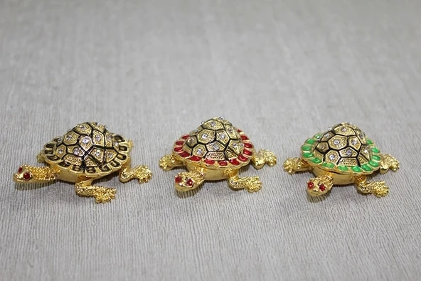 Swaroski Minik Kaplumbağa Figürü Alk3867 ürün görseli