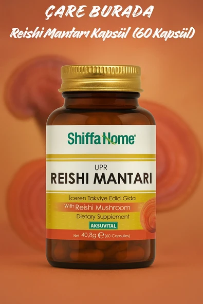 Reishi Mantarı UPR Kapsül (60 Kapsül) ürün görseli