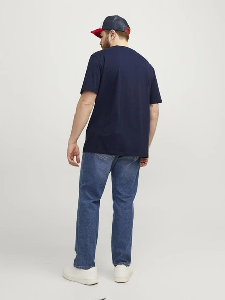 Jack Jones Peulos Büyük Beden Erkek Tişört 12253778 - 4