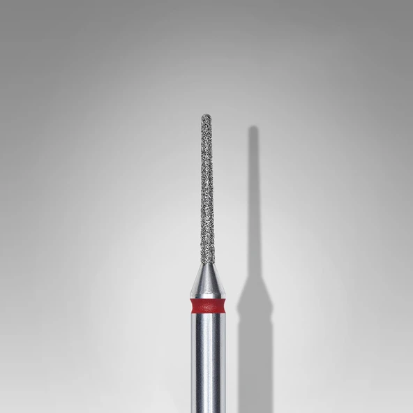 Staleks Elmas Manikür Freze Ucu Sivri Uçlu İğne Model Kırmızı 0.1 FA80R010-10 ürün görseli