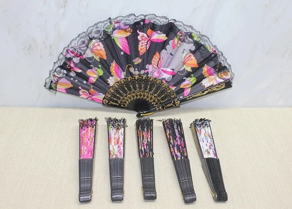 Plastik Renkli Yelpaze Alk3572 ürün görseli