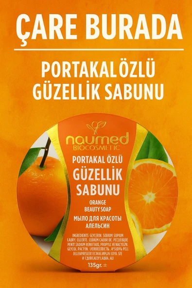 Naumed Biocosmetic - Portakal Özlü Güzellik Sabunu ürün görseli