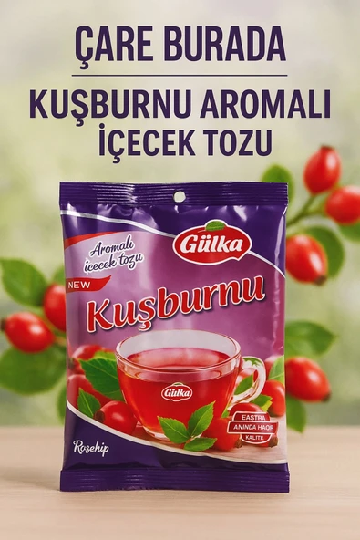 Kuşburnu Aromalı İçecek Tozu 250 Gr ürün görseli 1