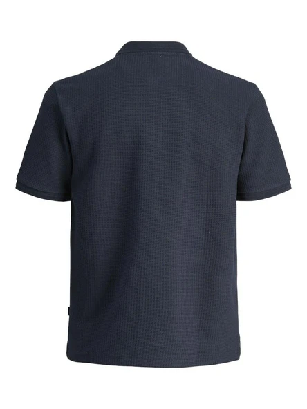 Jack Jones Bluceron Regular Fit Fermuarlı Erkek Polo Yaka Tişört 12284397 - 2