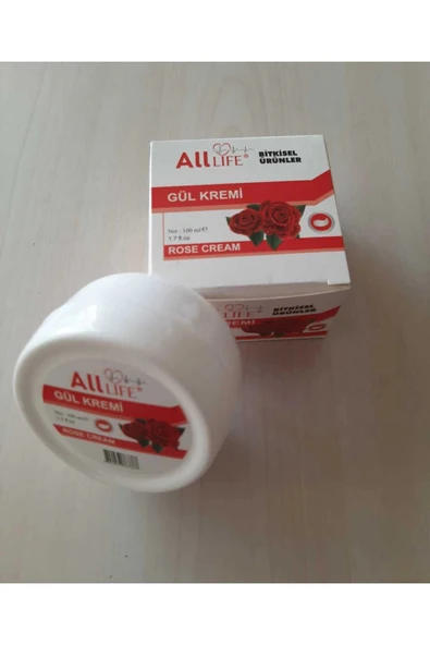 All Life Gül Özlü Cilt Bakım Kremi 100 ml - Resim 6
