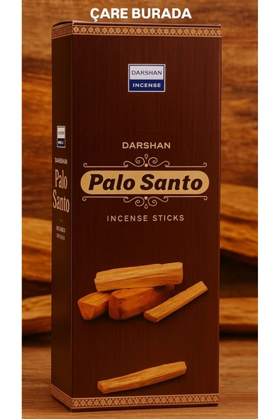 Darshan Incense - Palo Santo 20'li Çubuk Tütsü ürün görseli