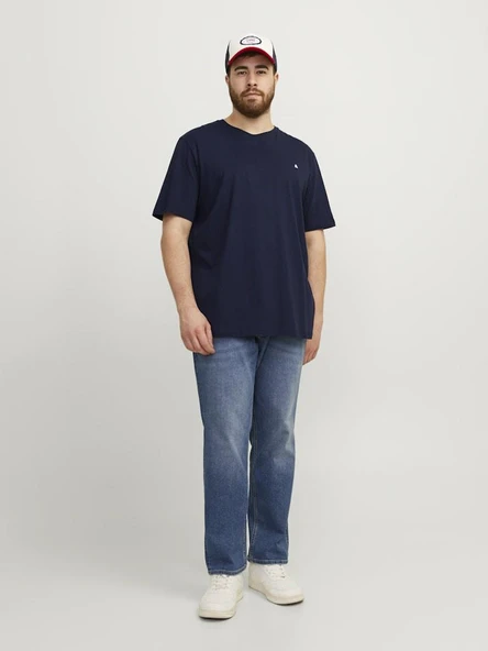 Jack Jones Peulos Büyük Beden Erkek Tişört 12253778 - 2