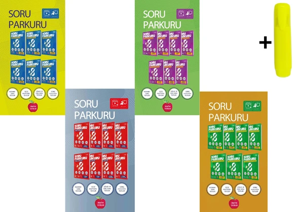 Newton 8.Sınıf Soru Parkuru Matematik Fen Türkçe İnkılap Set Yeni ürün görseli
