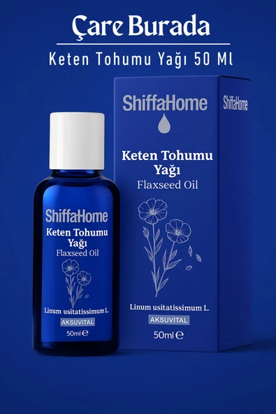 Keten Tohumu Yağı 50 Ml (Dahilen Kullanıma Uygun)