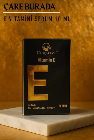 Curelive - E Vitamini Serum 10 Ml (Alpha Tocopherol) ürün görseli