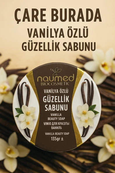 Naumed Biocosmetic - Vanilya Özlü Güzellik Sabunu ürün görseli