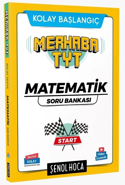 Şenol Hoca Yayınları Merhaba Tyt Matematik Soru Bankası - Şenol Aydın ürün görseli 1