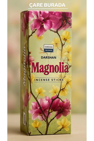 Darshan Incense - Magnolia 20'li Çubuk Tütsü ürün görseli