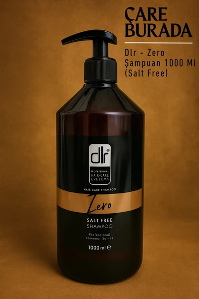 Dlr - Zero Şampuan 1000 Ml (Tuzsuz Şampuan) ürün görseli 1