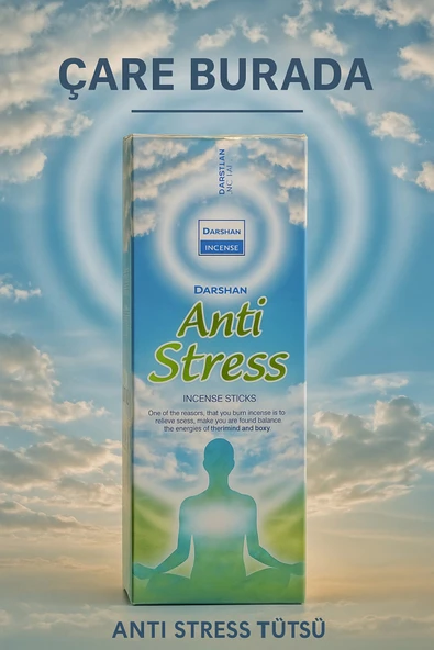 Darshan Incense - Anti Stress Çubuk Tütsü (20'li) ürün görseli