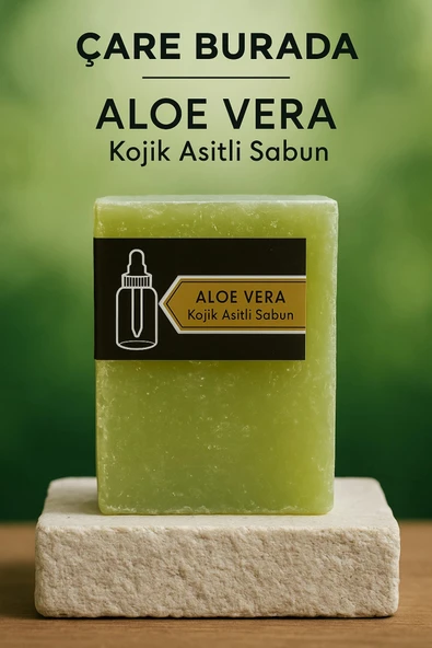 Aloe Vera & Kojik Asitli Sabun ürün görseli 1