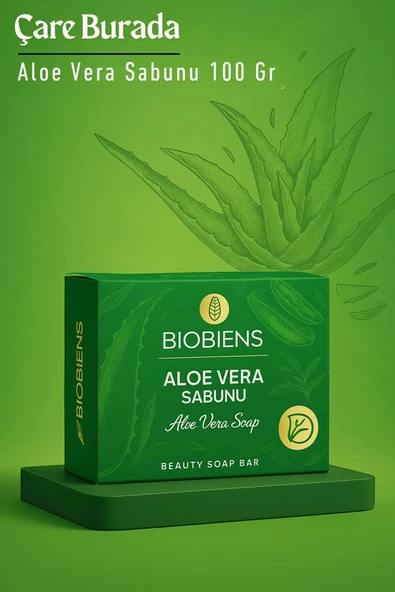 Biobiens - Aloe Vera Sabunu 100 Gr ürün görseli
