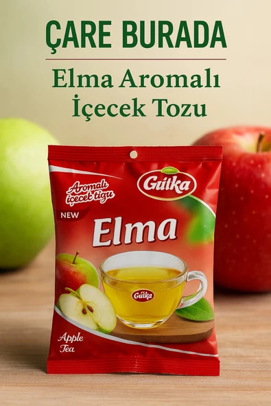 Elma Aromalı İçecek Tozu 250 gr ürün görseli 1