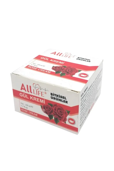 All Life Gül Özlü Cilt Bakım Kremi 100 ml ürün görseli