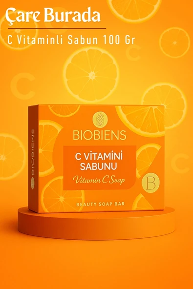 Biobiens - C Vitamini Sabunu 100 Gr ürün görseli