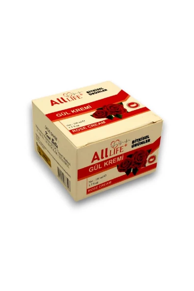 All Life Gül Özlü Cilt Bakım Kremi 100 ml - Resim 2