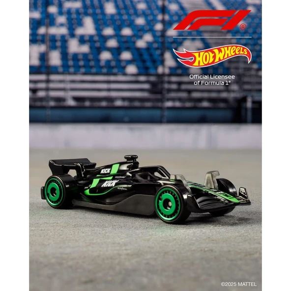 Hot Wheels Formula 1 5'li Araç Seti JGF58 - Resim 3