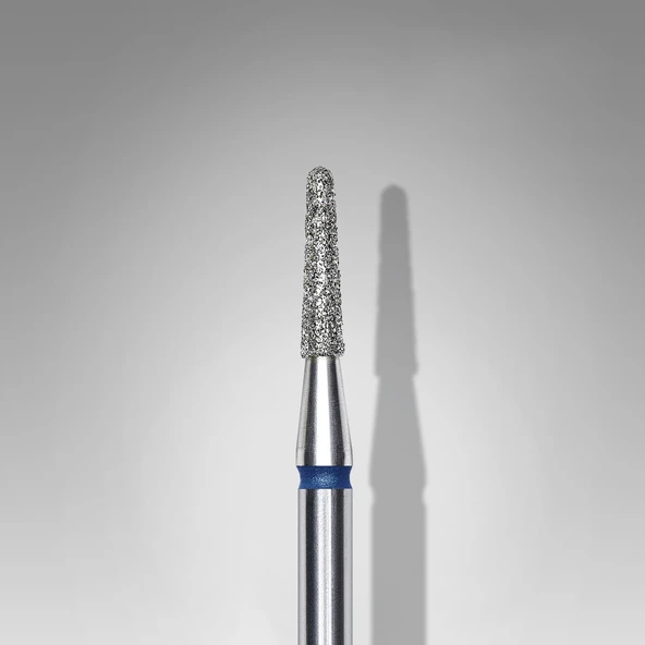 Staleks Elmas Manikür Freze Ucu Kör Uçlu Konik Model Mavi 8 FA70B018-8 ürün görseli