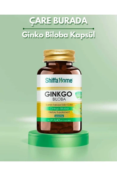 Ginkgo Biloba Kapsül (60 Kapsül) ürün görseli