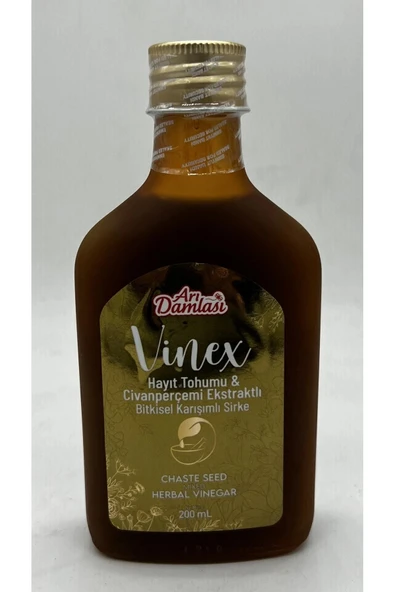 Hayıt Tohumu Civan Perçemi Ekstraktlı Bitkisel Sirke 200 ML ürün görseli