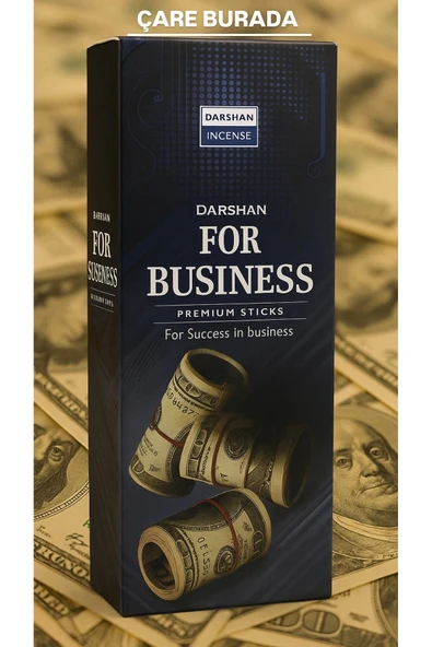 Darshan Incense - For Business 20'li Çubuk Tütsü (Müşteri & Bolluk & Bereket) ürün görseli
