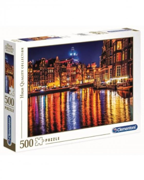 Clementoni Amsterdam 500 Parça Puzzle 35037