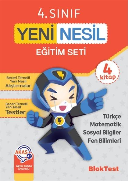 Tudem 4. Sınıf Yeni Nesil Eğitim Seti ürün görseli