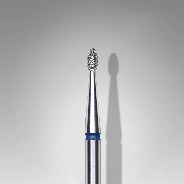 Staleks Elmas Manikür Freze Ucu Damla Model Mavi 034mm FA50B016-34 ürün görseli