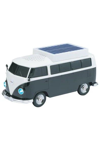 Torima D70 Siyah Vosvos Tasarımlı Solar Şarjlı Bluetooth Hoparlör 5W Güçlü Ses - Resim 4