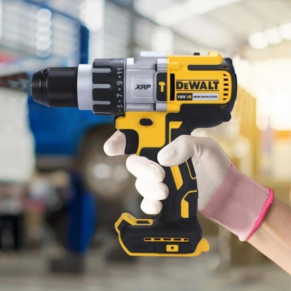 DeWalt DCD996P2-QW 18V XR Kömürsüz Darbeli Matkap Seti (2x5.0Ah Akü + Çanta) - 6
