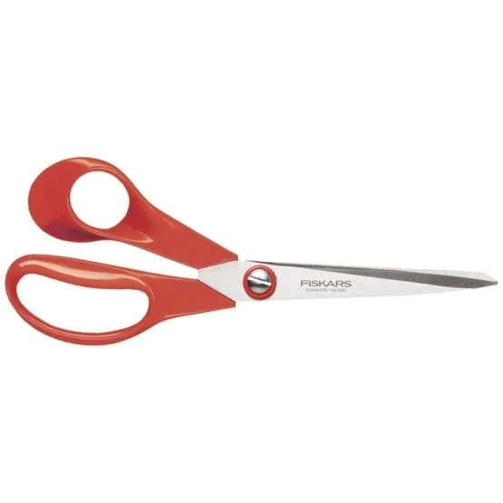 9850 M207 Sol El Kumaş Deri Ve Karton Makası No: 8,5 İnç / 21 Cm - Paslanmaz Çelik - 1