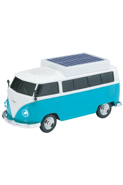 Torima D70 Yeşil Vosvos Tasarımlı Solar Şarjlı Bluetooth Hoparlör 5W Güçlü Ses - Resim 4