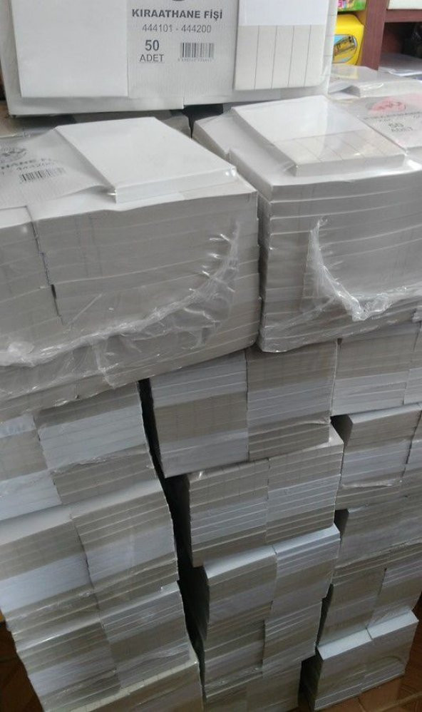 Yüksek Kaliteli Kıraathane Fişi 50 Cilt Oyun Yazboz Kağıdı 100 Yaprak - 5