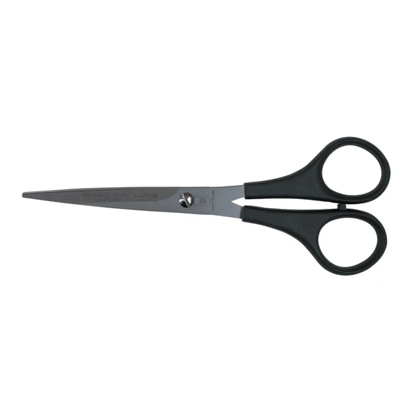 2215 M-528 Plastik Saplı Düz Makas No: 6 İnç / 15,24 Cm - Paslanmaz Çelik - 1
