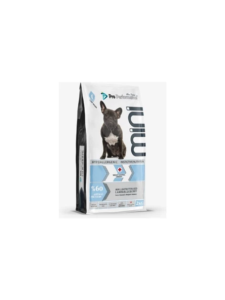 Pro Performance Light Mini Irk Kuzulu ve Yaban Mersinli Diyet Kısırlaştırılmış Yetişkin Köpek Maması 2 Kg - 1