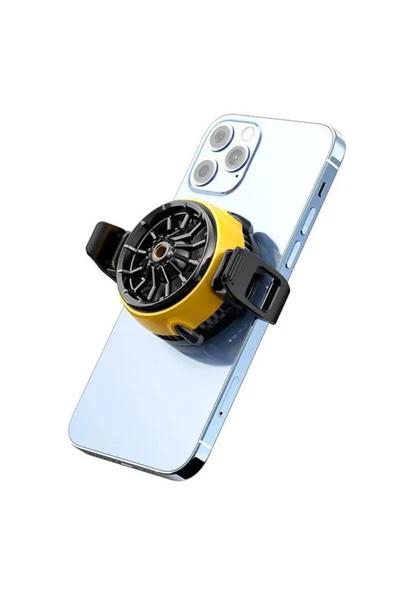 ACC-20 Kablolu Cep Telefonu Soğutma Fanı Gamer Oyuncu Radyatör Soğutucu - 3