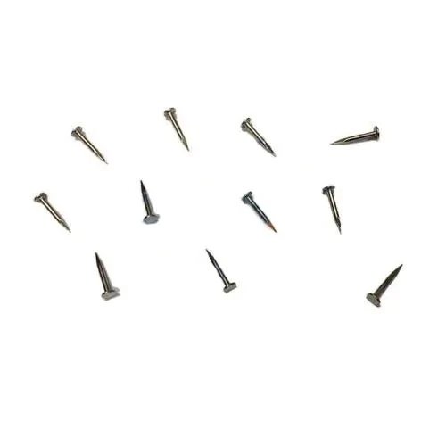 Klips, Menteşe, Ayağı Çivisi 9mm Çelik - Nikel 100gr - 1