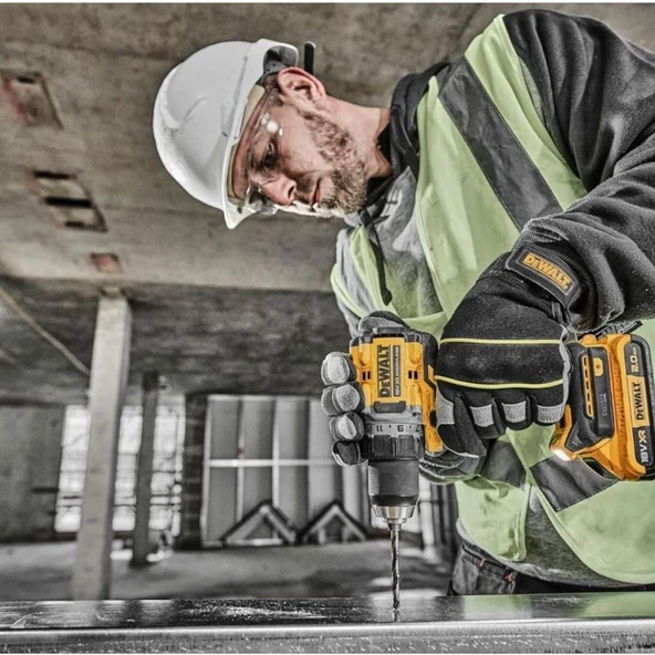 DeWalt DCD800D2T-QW 18V XR Kömürsüz Kompakt Matkap (2x2.0Ah Akü + Çanta) - 4